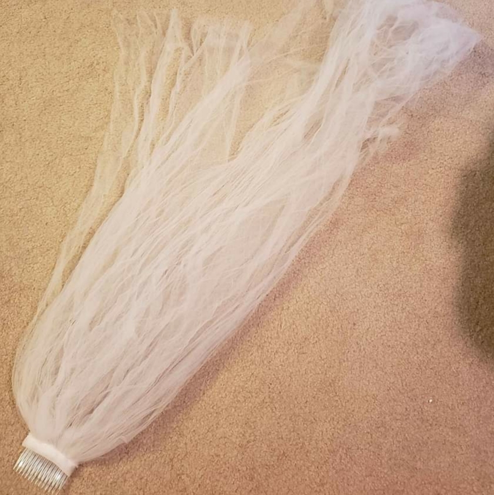 White Wedding Veil